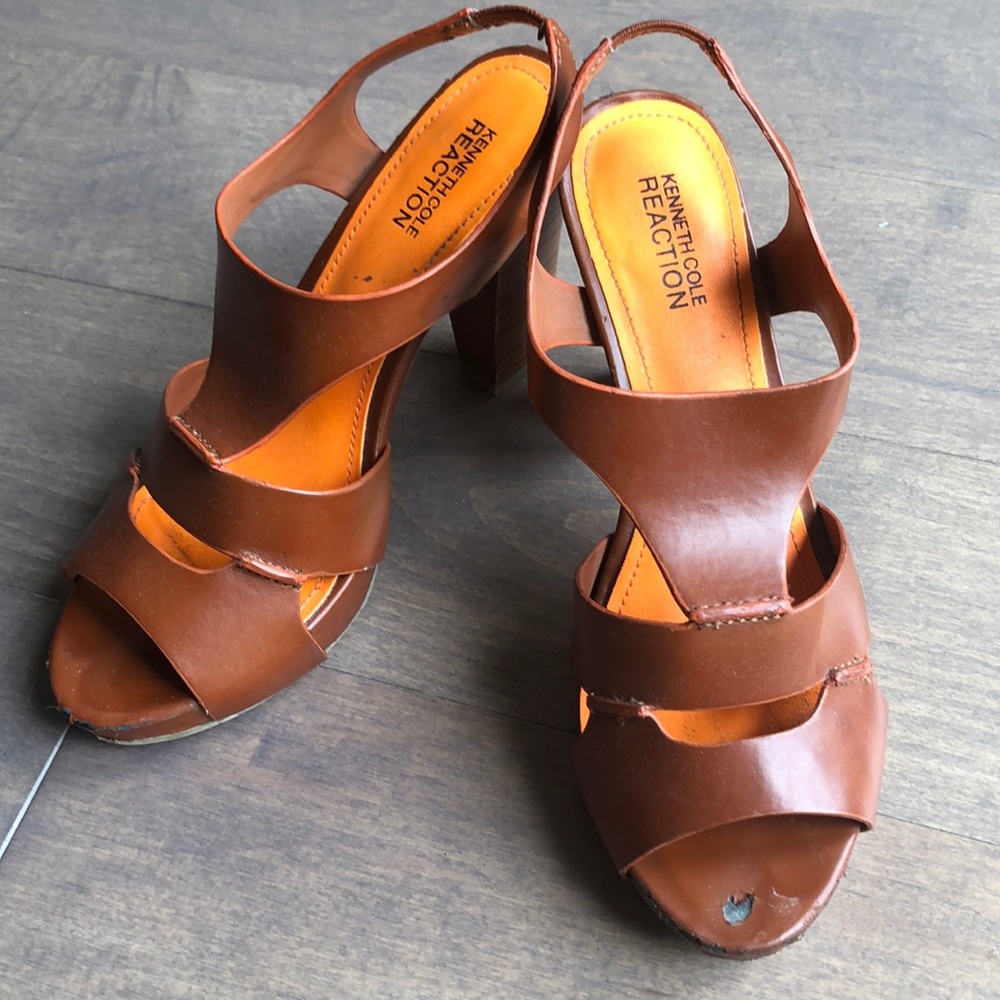 Camel Colored Sandals 👡